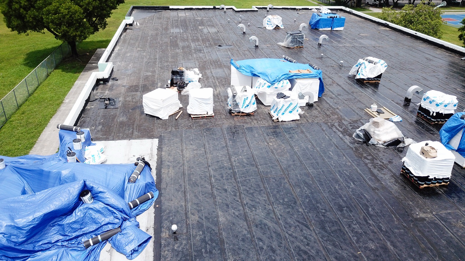 Commercial roofing project 10 completed by Caston Roofing