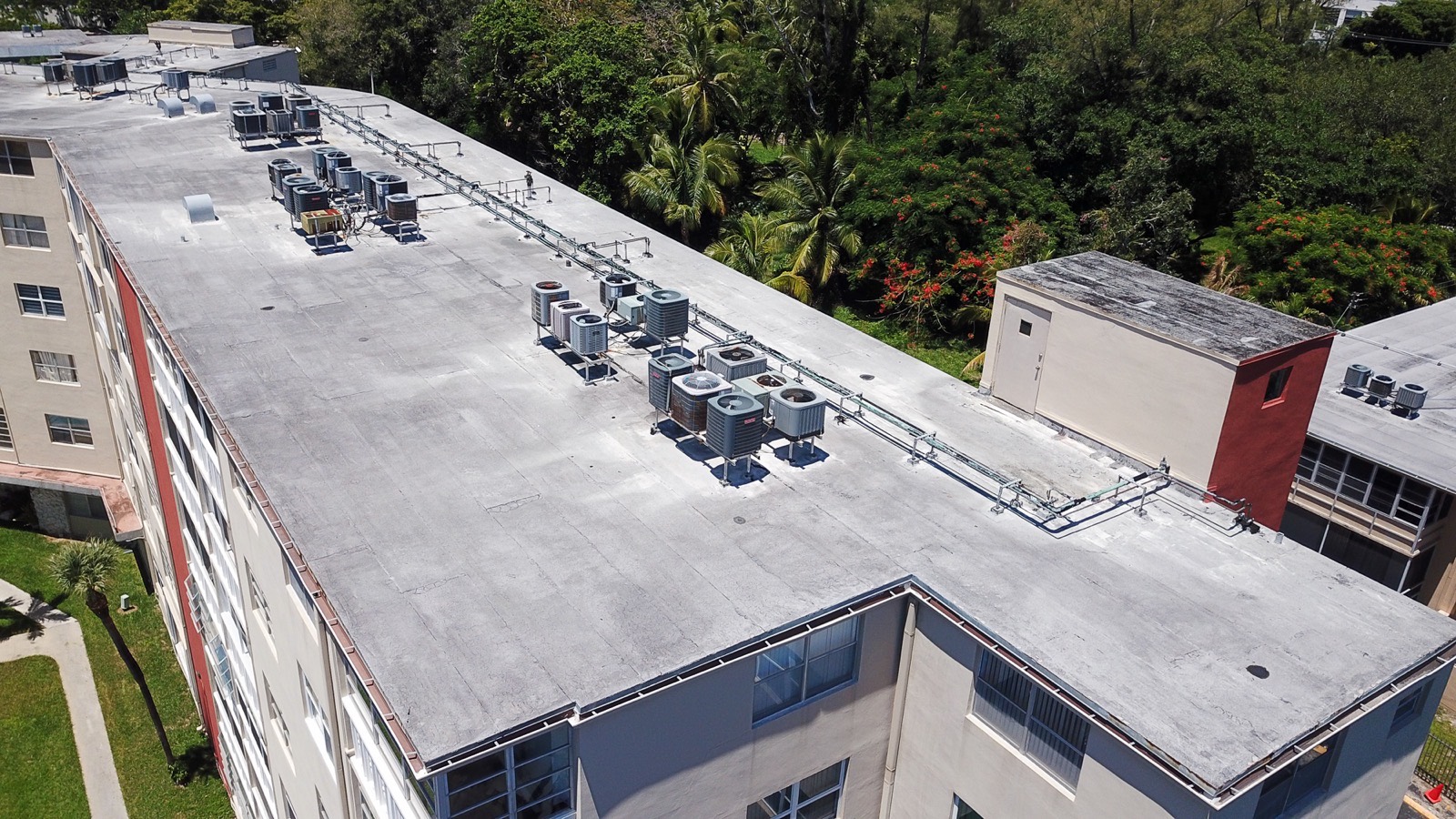 Commercial roofing project 11 completed by Caston Roofing