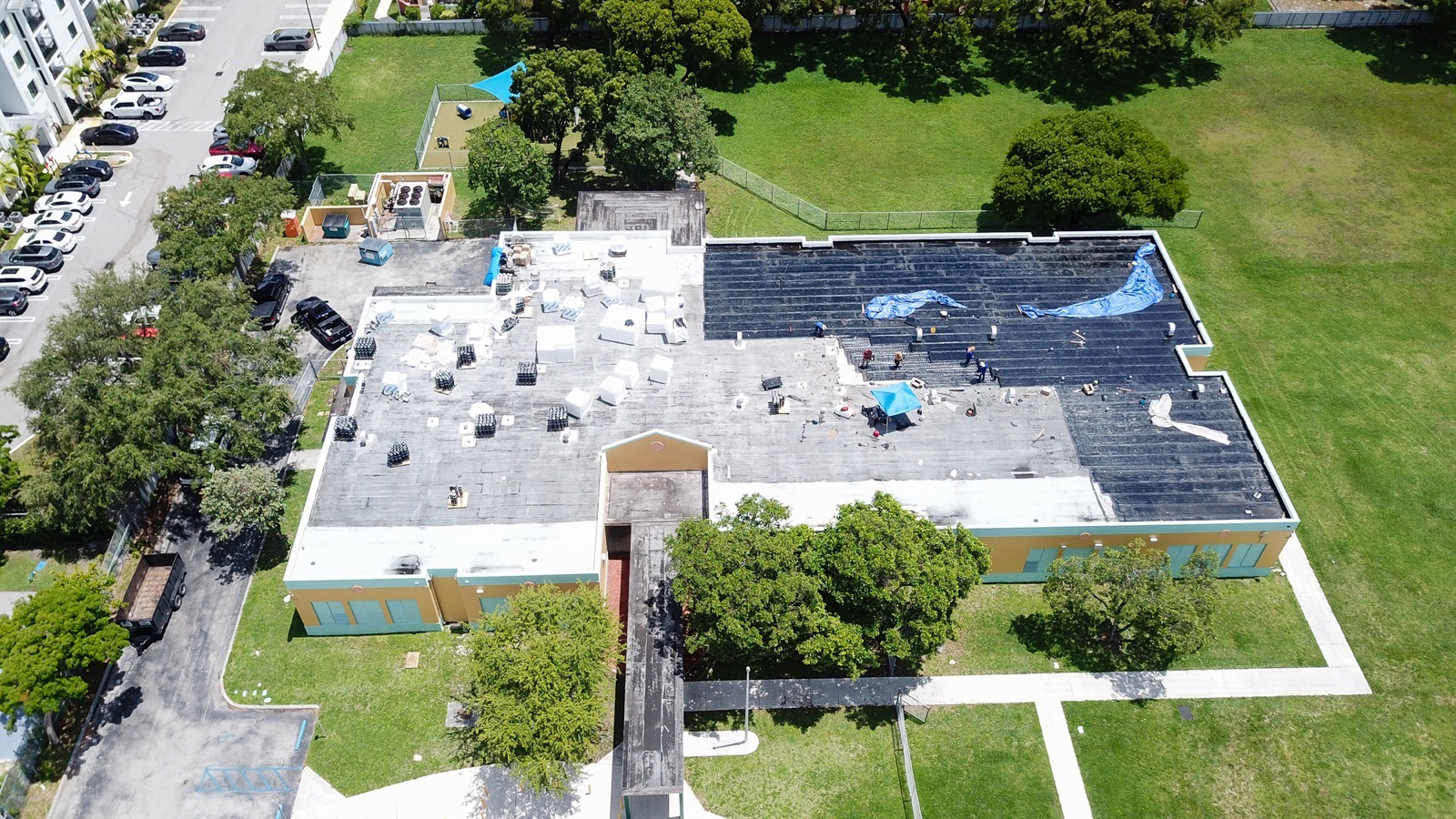 Commercial roofing project 3 completed by Caston Roofing