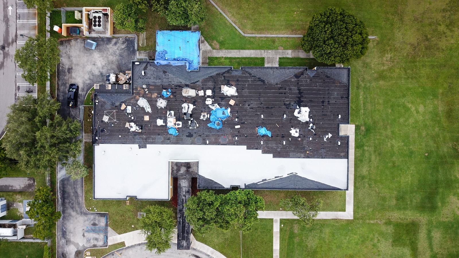 Commercial roofing project 5 completed by Caston Roofing