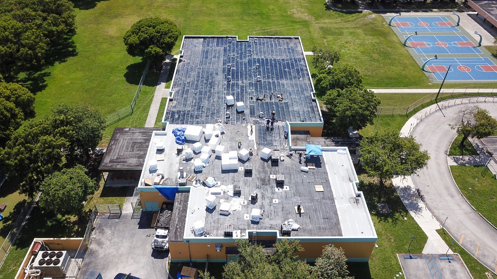 Commercial roofing project 7 completed by Caston Roofing