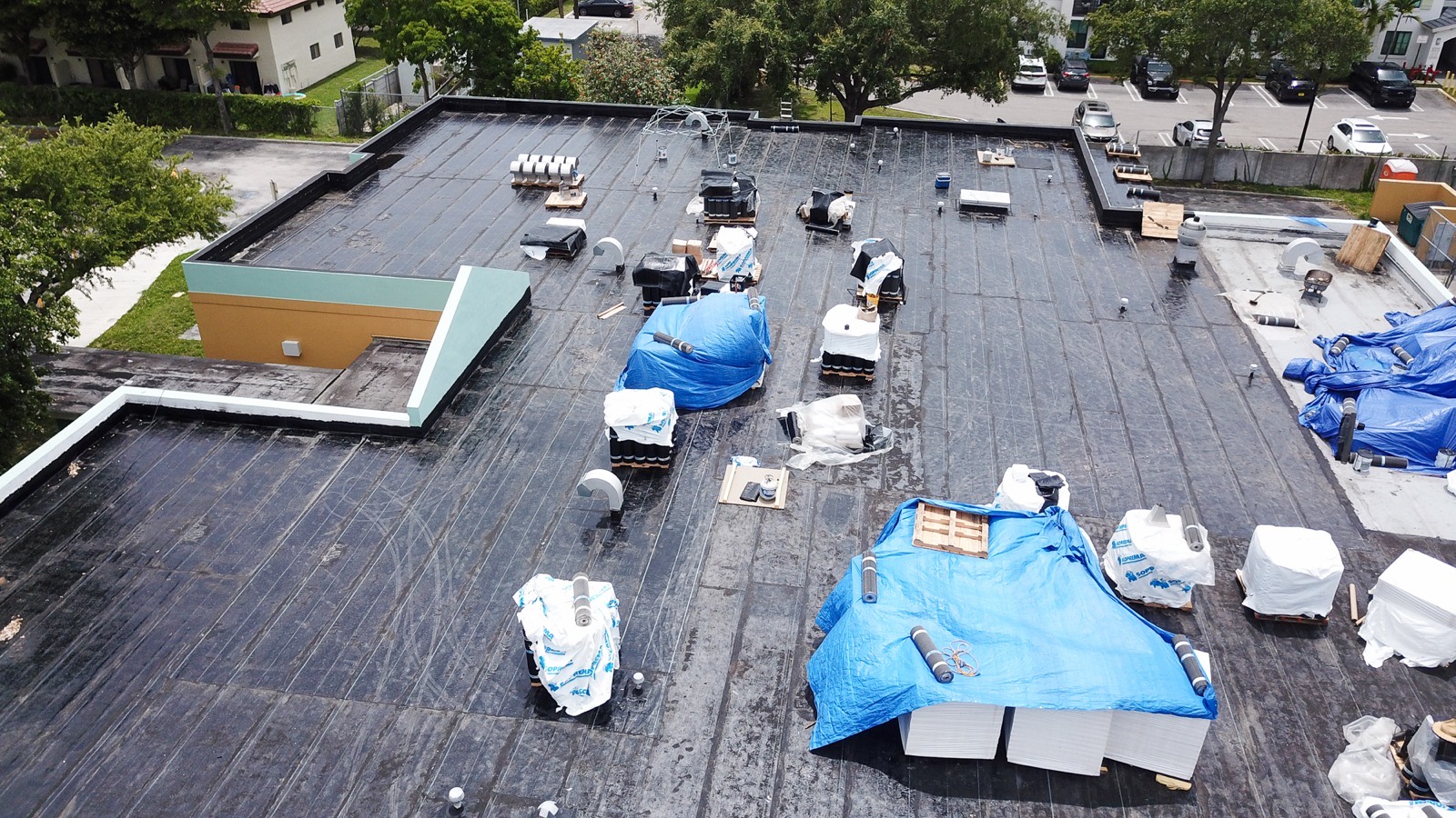Commercial roofing project 8 completed by Caston Roofing
