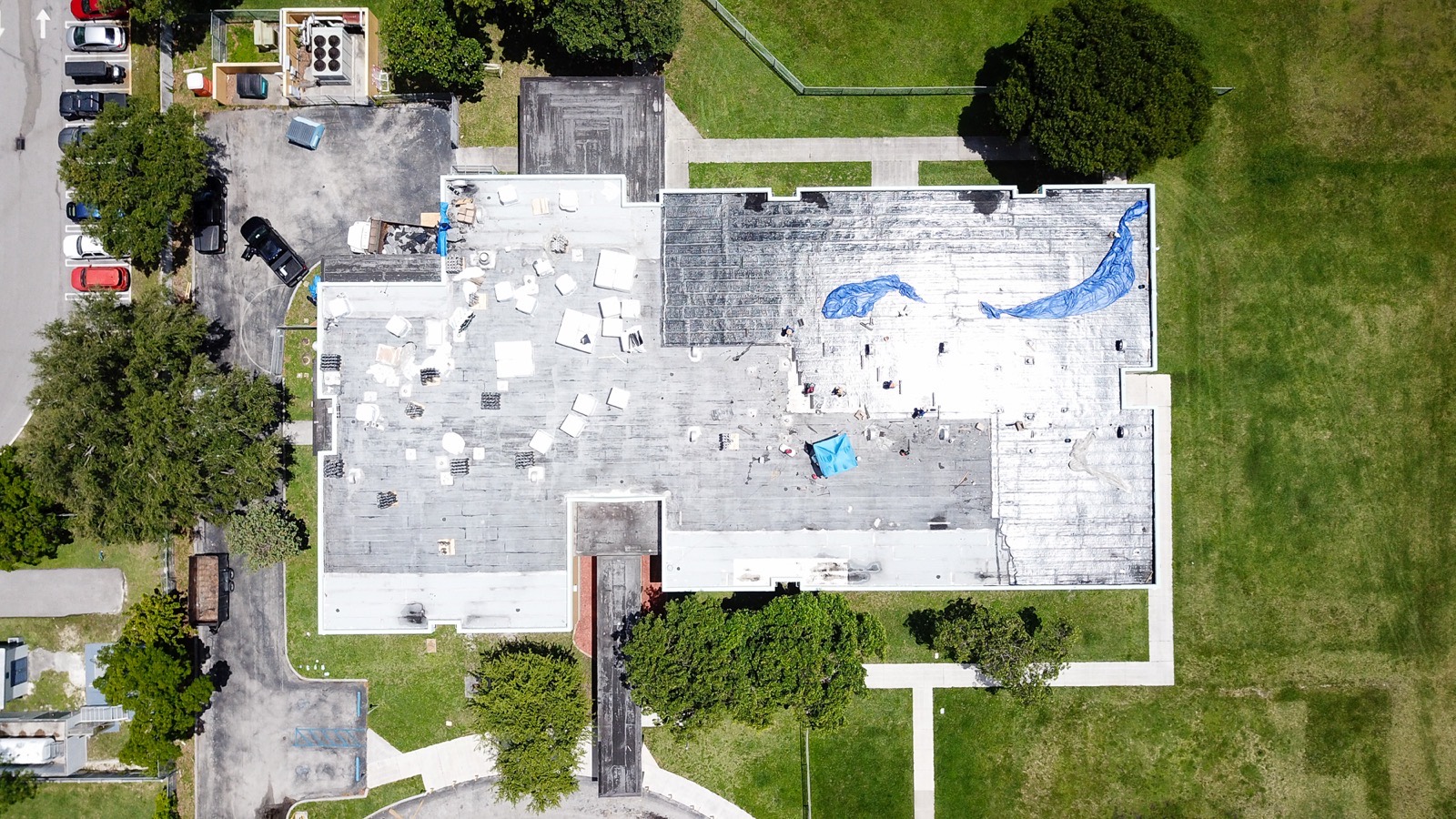 Commercial roofing project 9 completed by Caston Roofing