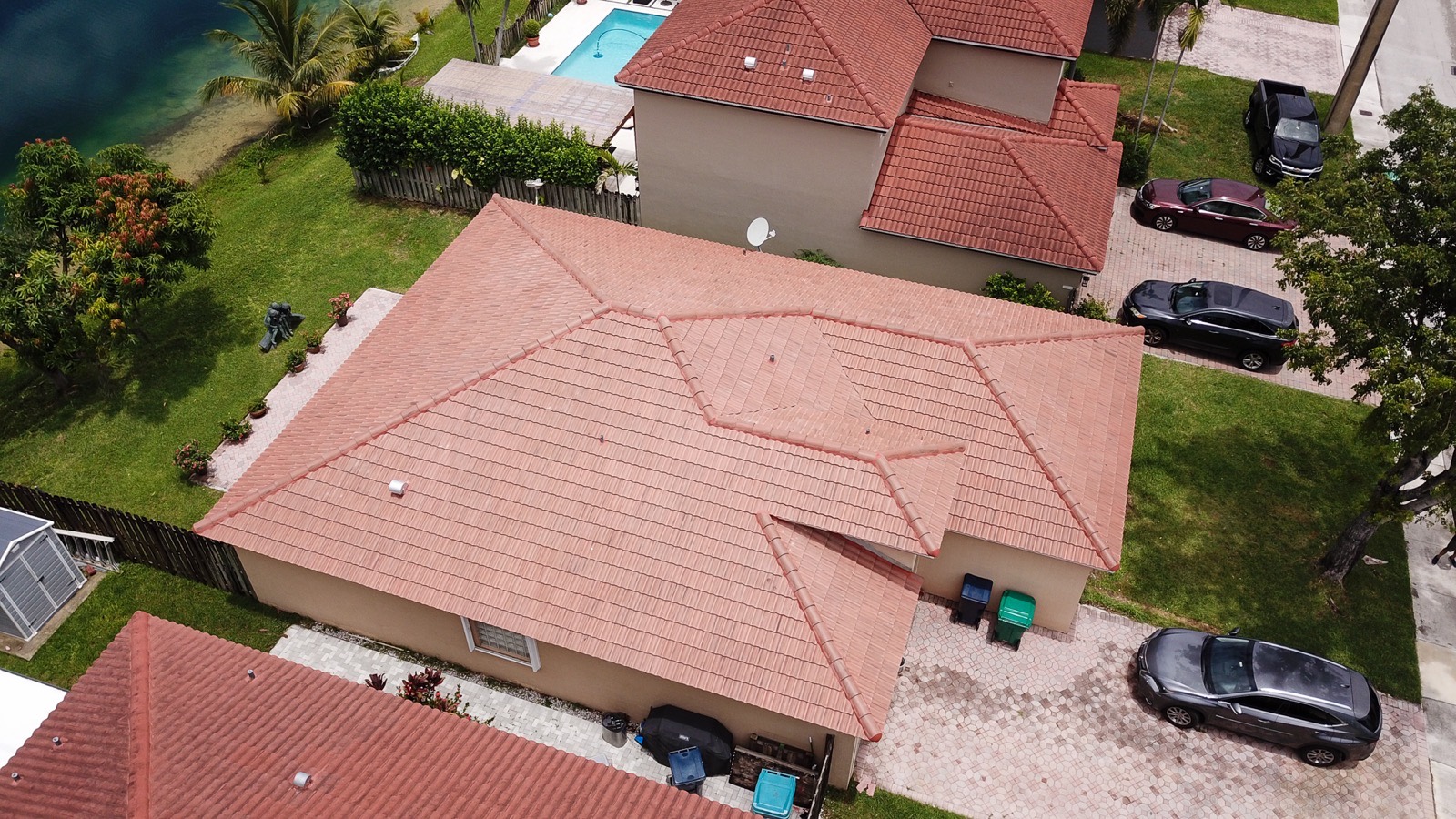 Shingle roof replacement by Caston Roofing