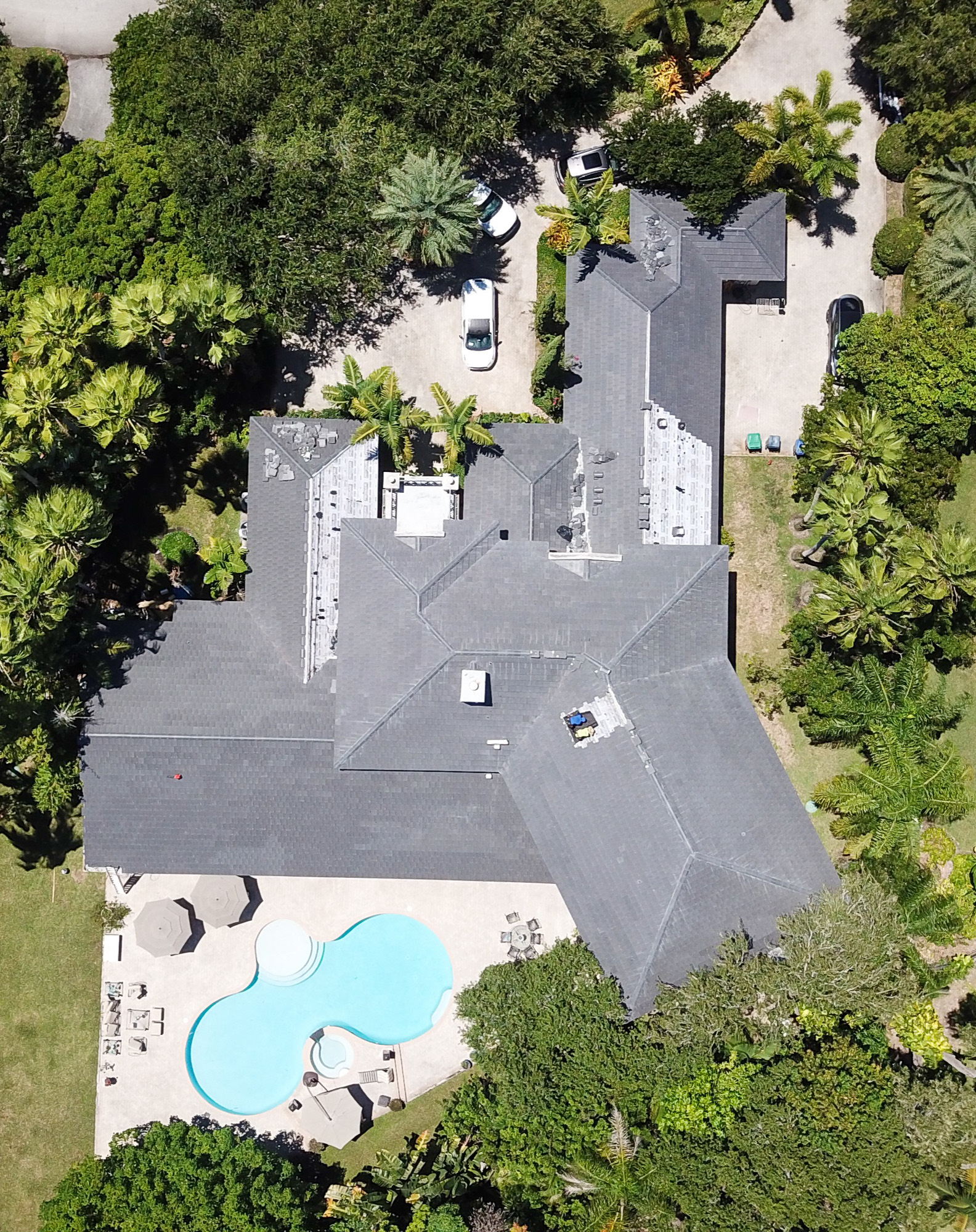 Residential roof replacement near Miami Springs